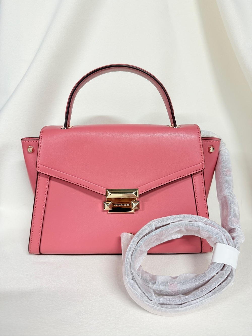 MICHAEL KORS Whitney Medium Leather Satchel